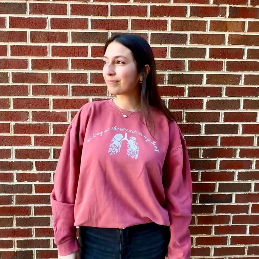 He's Not Done Crewneck